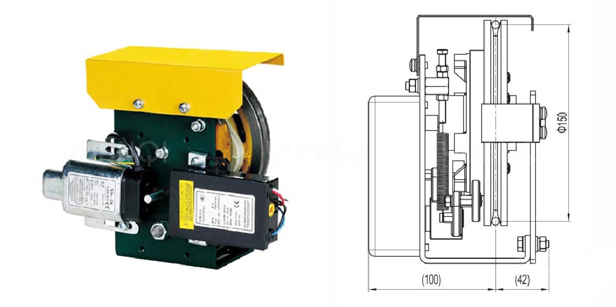 Elevator Overspeed Governor OX-186B....