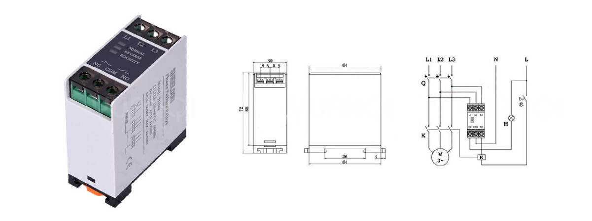 Elevator phase sequence protection relay TG30s TL-2238.....