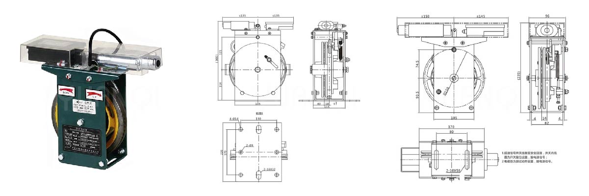 Elevator speed governor OX-186A....