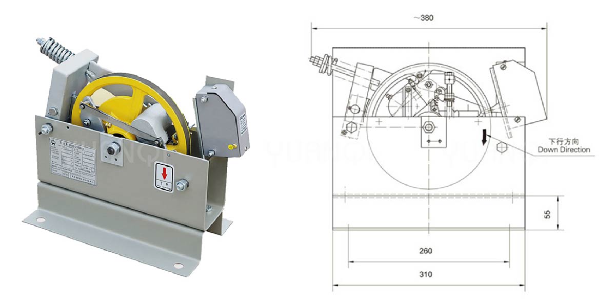 Elevator speed limiter XS3C XS12B XS18A XS9C....