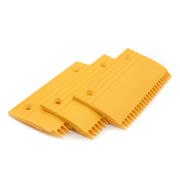 Escalator step plastic comb plate QSTJ-S.a-1 Schindler 22 teeth