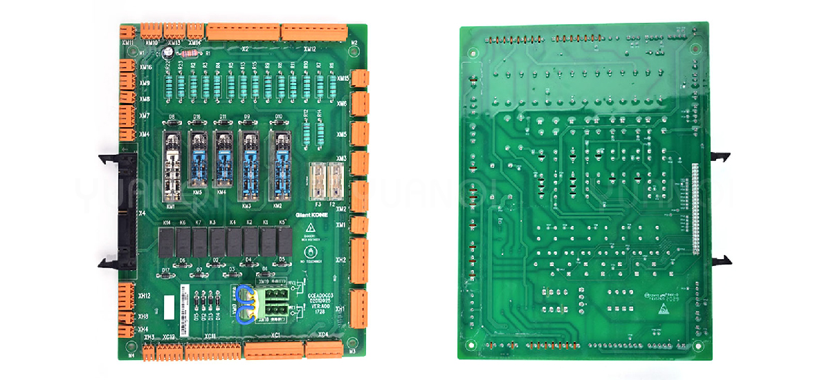 Giant KONE elevator safety circuit board GCEADOG03....