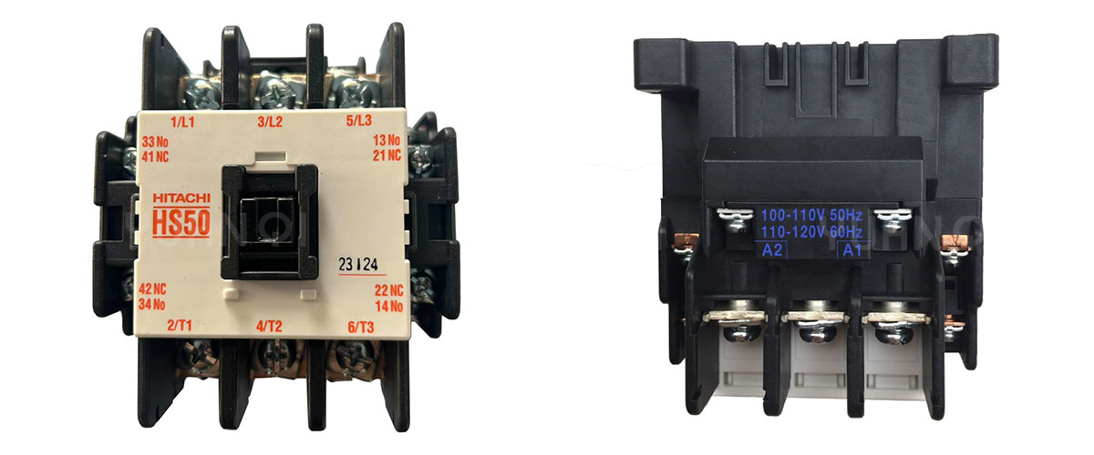 Hitachi-Elevator-three-phase-AC-HS50-contactor-AC110V-2A2B....