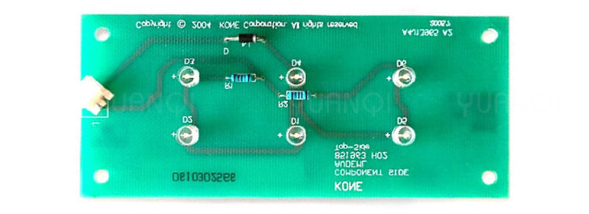 KONE elevator emergency lighting board KM851960G01 A4J13965 A2....