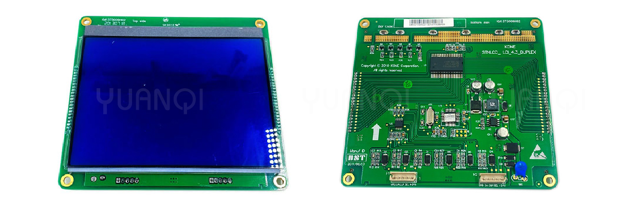 KONE elevator parallel outbound call LCD display board KM1373008G01 G11 KM1373009H02..