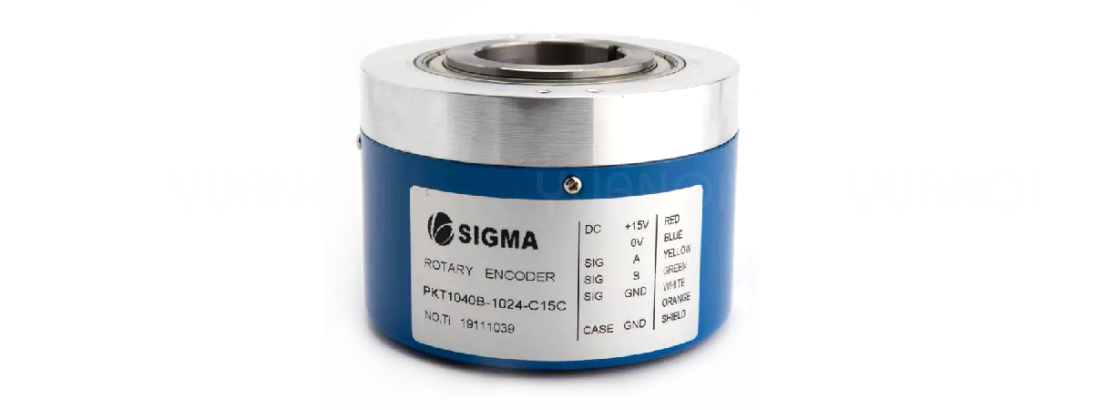 LG Sigma PKT1040B-1024-C15C Elevator Rotary Hollow Shaft Encoder MH100-40-1024....