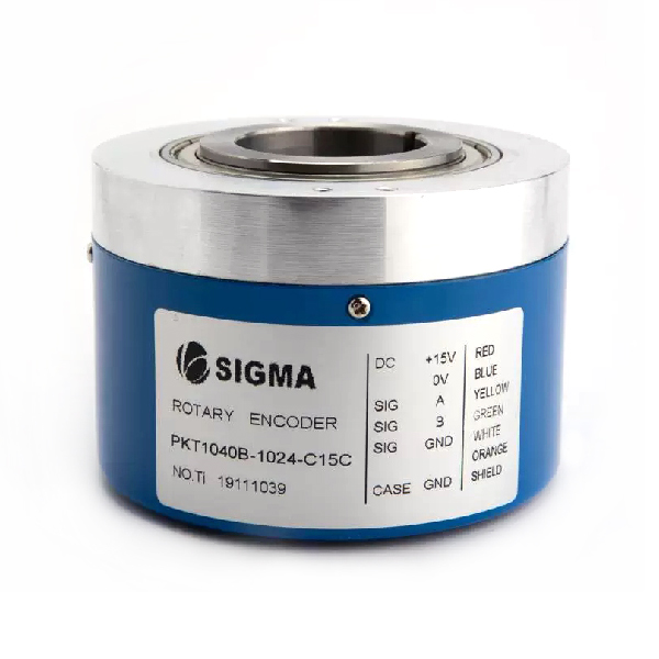 LG Sigma PKT1040B-1024-C15C Elevator Rotary Hollow Shaft Encoder MH100-40-1024