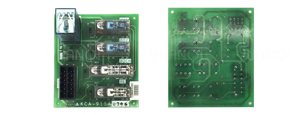 Mitsubishi elevator relay board KCA-915A....