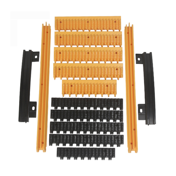 Shenlong escalator step frame BEVG escalator warning strip QSTJOs-101/112 escalator parts