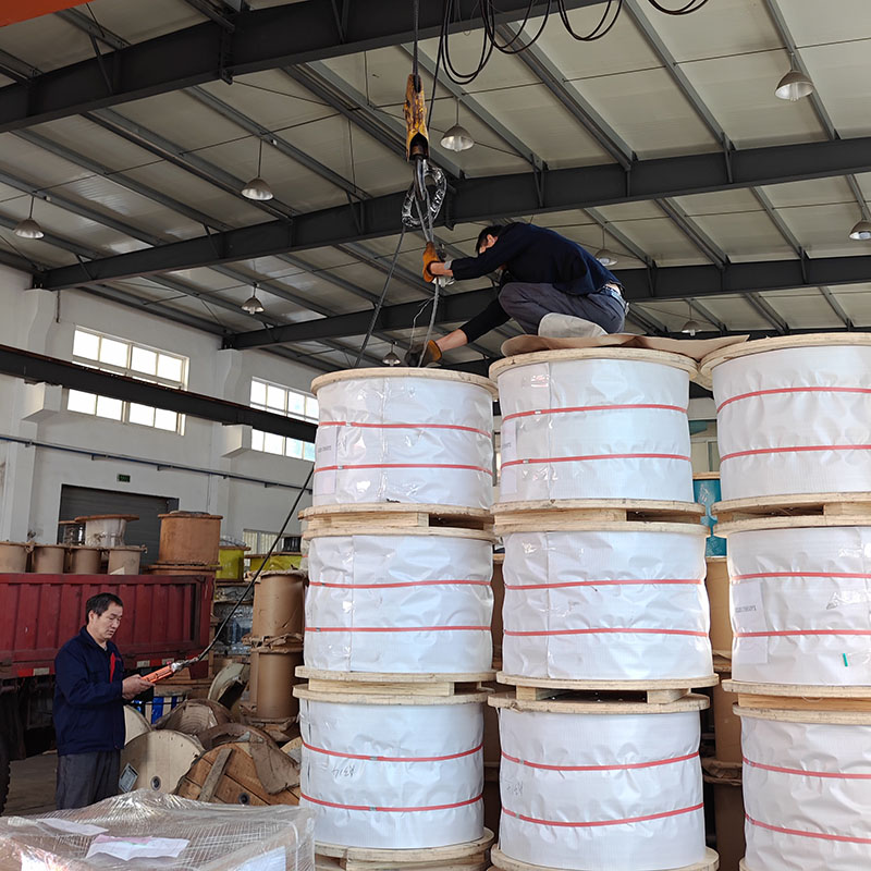 40,000 Meters of Steel Wire Ropes Soon to Be Shipped from Shanghai Warehouse Center